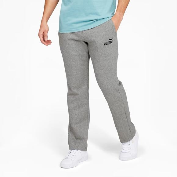 NWT Puma Sweatpants Mens Regular Fit Gray Pockets Drawstring Waist Size 2XL - Picture 1 of 6